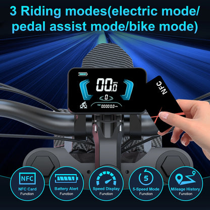 Moveloop S800 3000W Ebike Hydraulic brakes 48V/22.4AH Battery 45-100 Mi 35 Mph Ebike For Adults