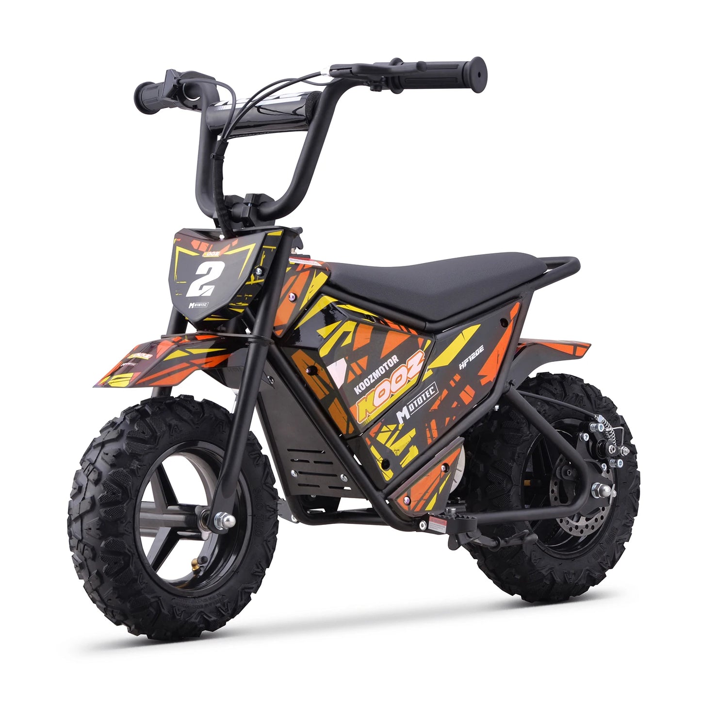 KOOZ HP120E 24V 250W Electric Dirt Bike for Kids, 2 Speed Modes,  Electric Motorcycle Up to 10 MPH & 7.5 Miles Long-Range.