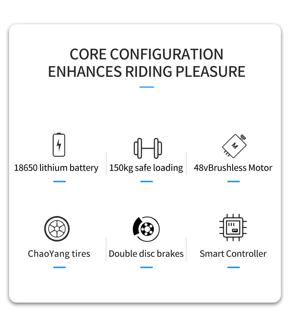Ridstar Folding Electric Bike for Adults 1500W 48V 15AH 30MPH 50Miles 20" Fat Tire City Commuter EBike Foldable Bicycle UL2849