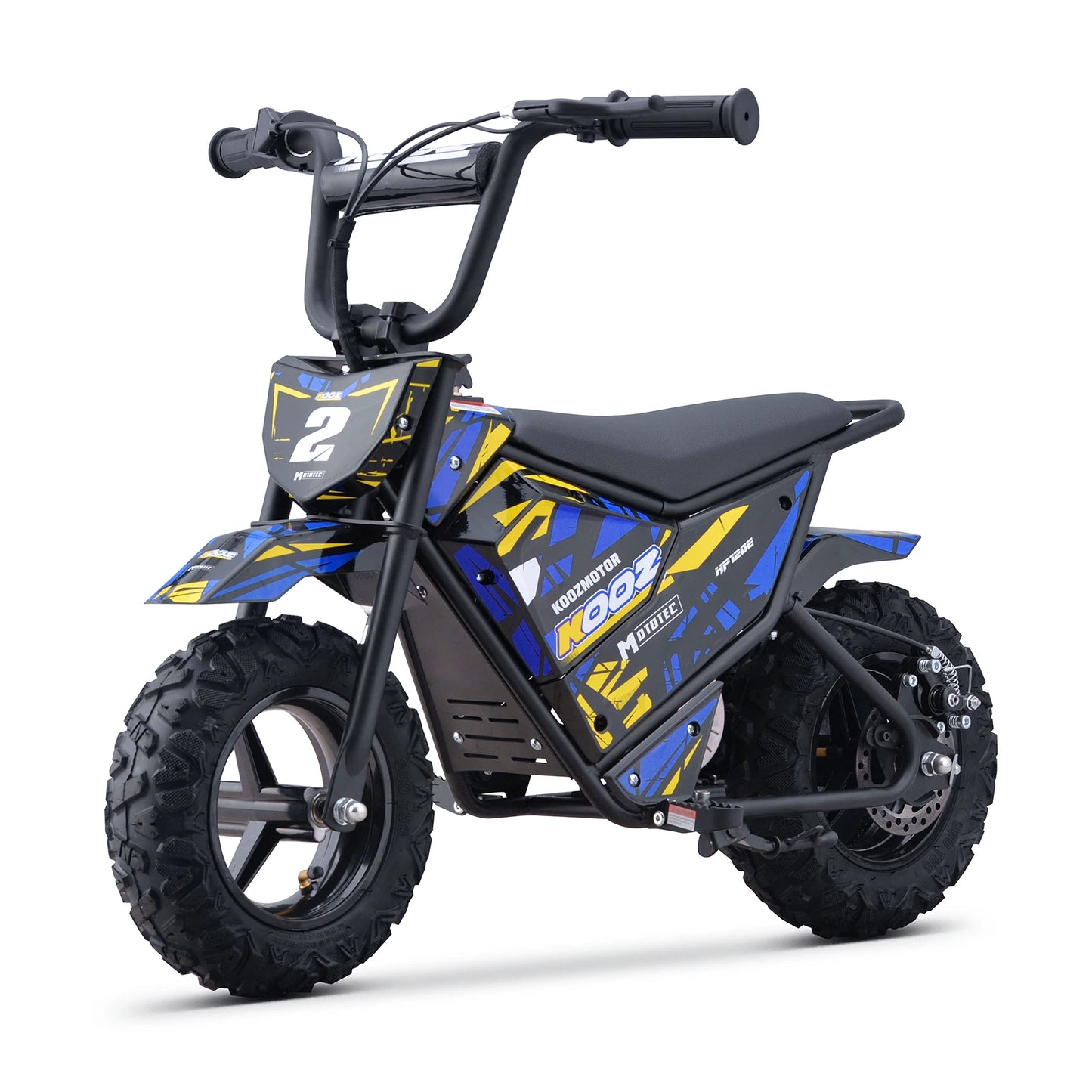 KOOZ HP120E 24V 250W Electric Dirt Bike for Kids, 2 Speed Modes,  Electric Motorcycle Up to 10 MPH & 7.5 Miles Long-Range.